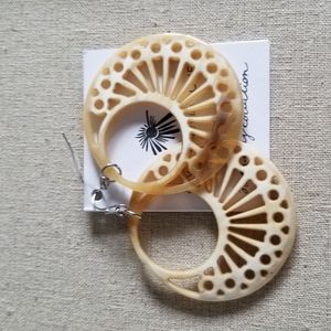 SOLD!!!! Noonday Collection Filigree Hoops